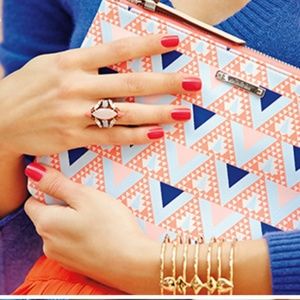 NWOT Stella & Dot Capri Pouch